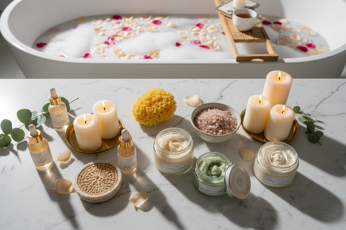 Full-Body Wellness Rituals Using Body Care, Scrubs & Body Treatments, and Bathing Essentials