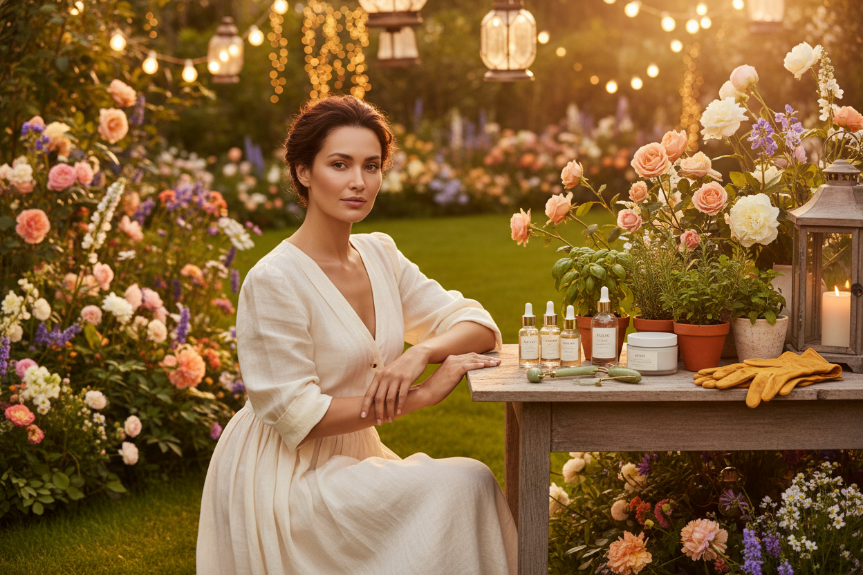 Radiant Skin and Garden Lifestyle Harmony Using Facial Care, Gardening & Lawn Care, and Outdoor Lighting