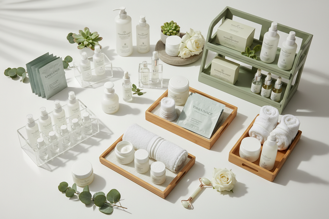 Smart Self-Care Organization Using Sets & Kits, Facial Care, and Spa Storage Systems