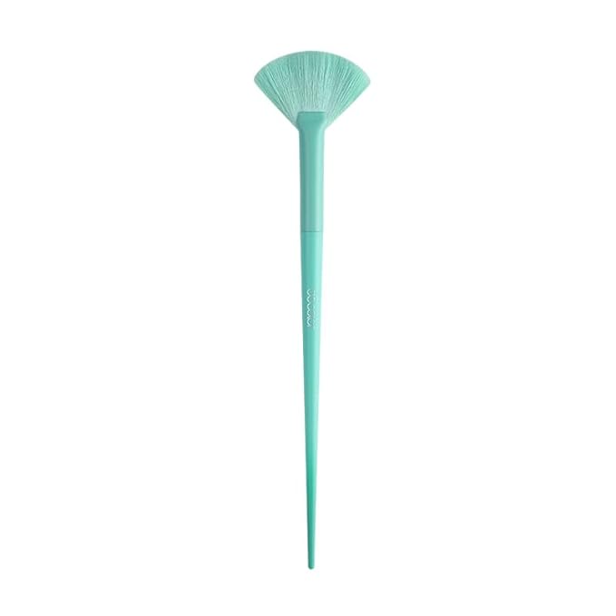 Docolor Fan Brush Professional Blush Brush Soft Vegan Synthetic Makeup Brush - Image 7