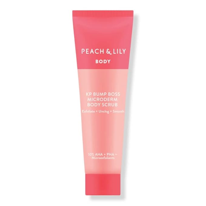 Peach & Lily Body KP Bump Boss Microderm Body Scrub, Travel Size, 1.02 oz / 29 g by PeachLily