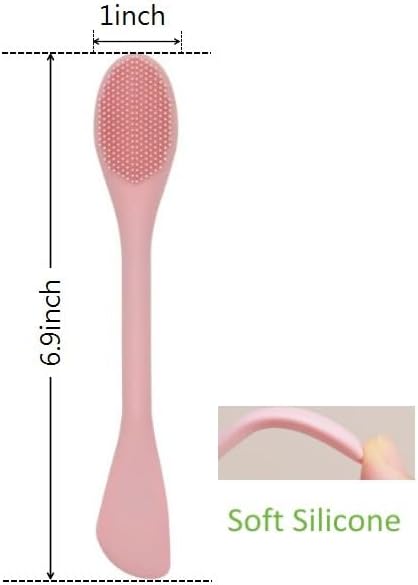 Premium Silicone Facial Cleansing Brush Combo 4pcs, Mask Applicator and - Image 2