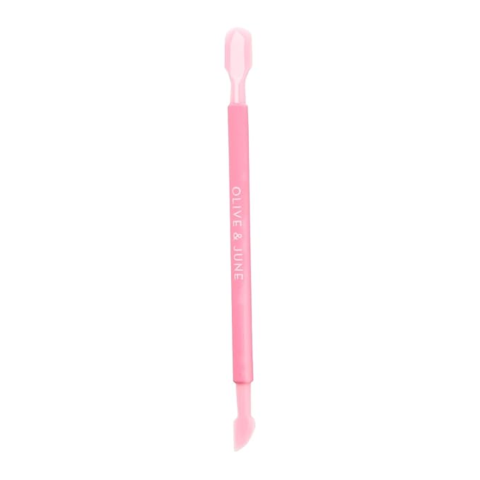 Olive & June Manicure Cuticle Pusher | Dual-Ended Tool by OliveJune