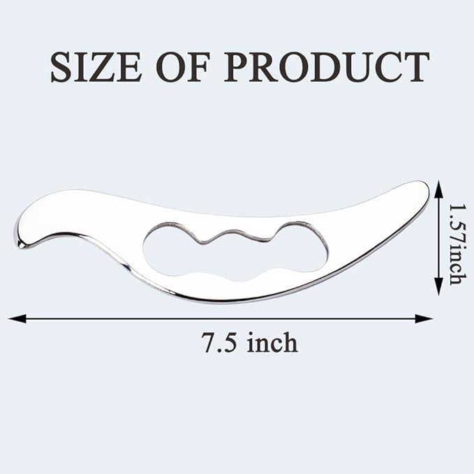 Feelfree Stainless Steel Guasha Scraping Massage Tool - Image 6