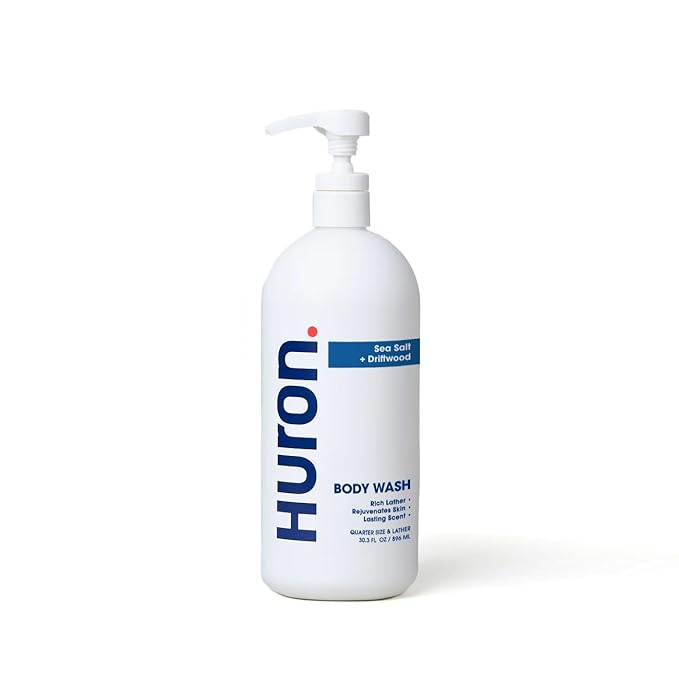 Huron Body Wash for Men and Women, Hydrating Daily Cleanser by Huron
