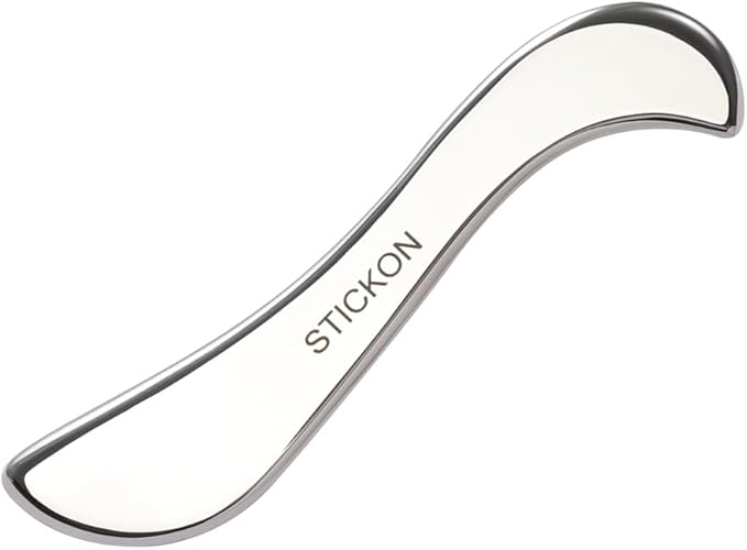 STICKON 2 in 1 Stainless Steel Gua Sha, Acupressure Pen, Muscle Scraper Tools - Image 3