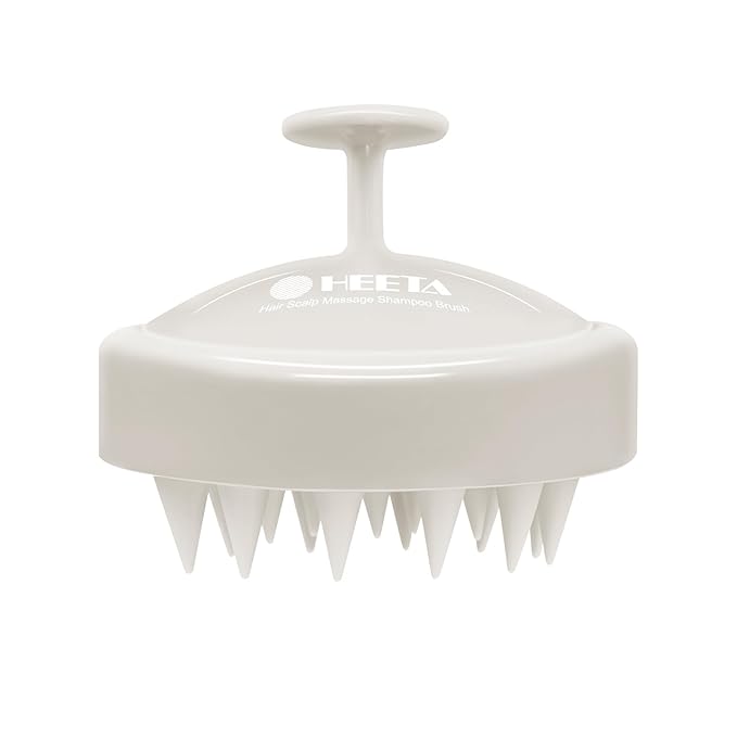 HEETA Scalp Massager Hair Growth, Soft Silicone Scalp Scrubber Shampoo Brush by HEETA