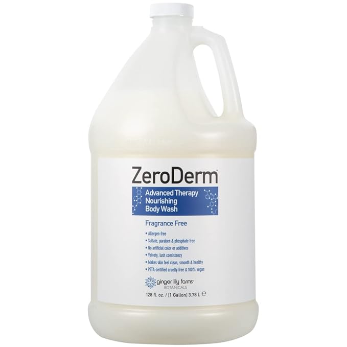 Ginger Lily Farms Botanicals ZeroDerm Advanced Therapy Nourishing Body Wash - Image 2