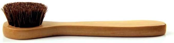 Facial Cleansing Brush, Wood Handle Soft Horsehair Natural Bristles Face Brush - Image 2