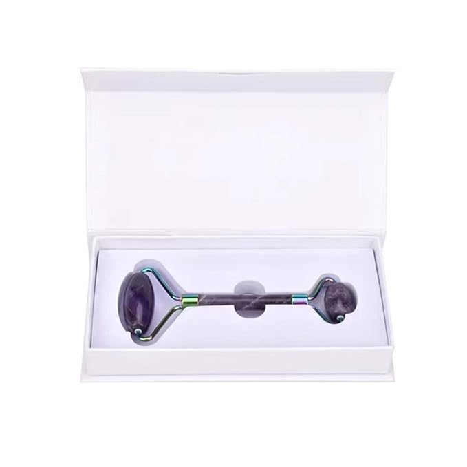 Jade Roller, Face Roller, Facial Beauty Roller Skin Care Tools, Quartz Massager - Image 6