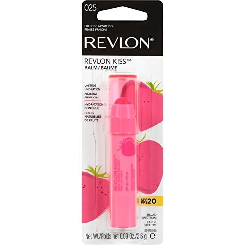 Revlon Tinted Lip Balm, SPF 20, Natural Fruit Oils | Fresh Strawberry | Pack of - Image 8