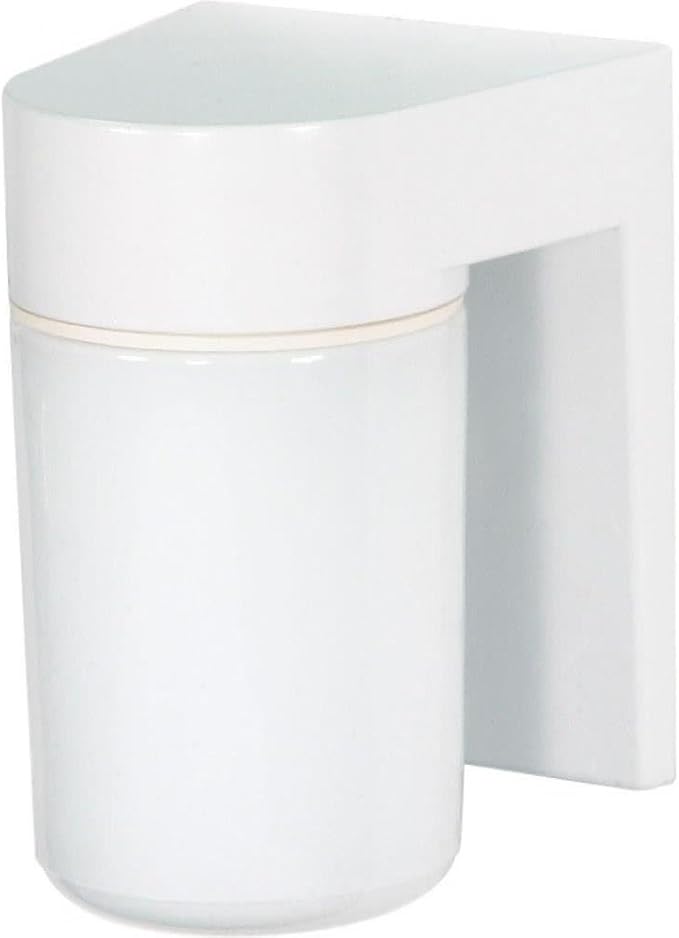 Nuvo Lighting SF77/530 Transitional One Light Outdoor Wall Mount in White finish - Image 4