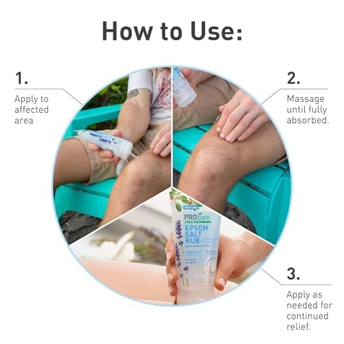 PROcure Epsom Salt Rub Gel – Concentrated Muscle Relief - Image 3