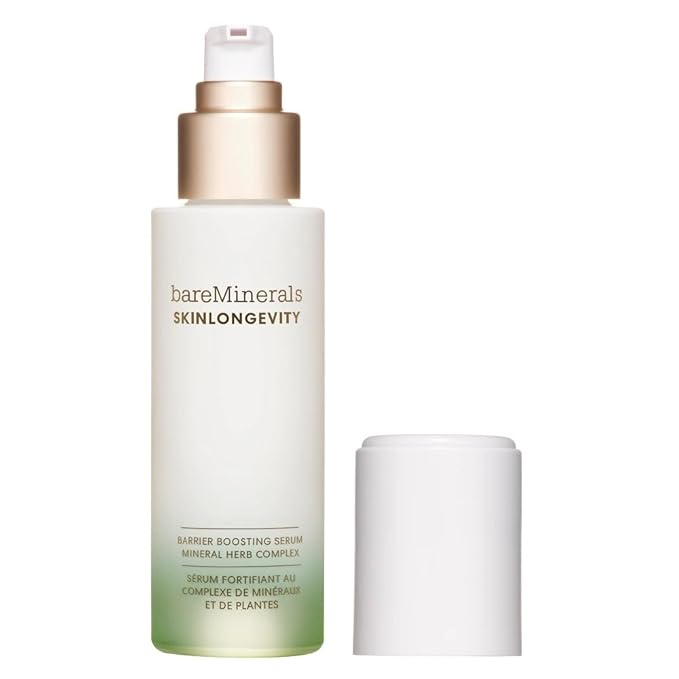 bareMinerals SKINLONGEVITY Barrier Boosting Serum, Hydrating Face Serum by bareMinerals