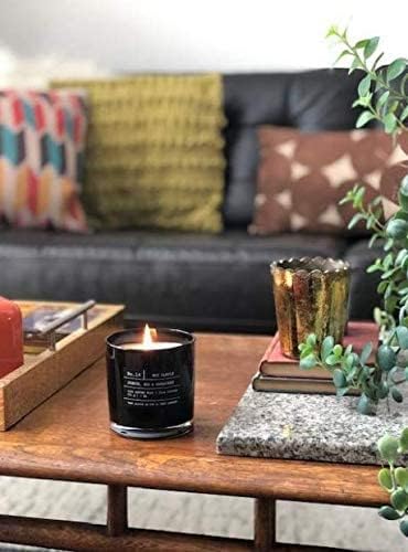 Lulu Candles | Leather & Tibetan Oud | Luxury Scented Soy Jar Candle | Hand - Image 5