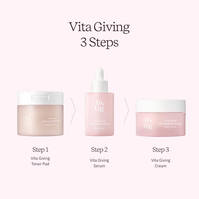 ByUR Vita Giving Keep Radiance Toner Pads - Image 8