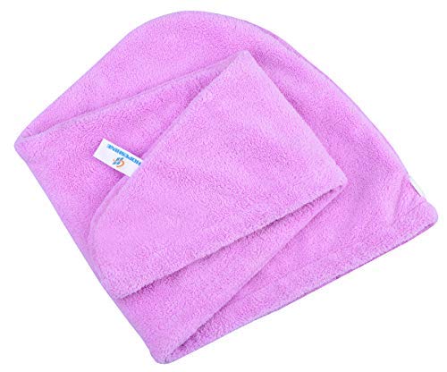 HOPESHINE Women's Soft Shower Hair Towel Twist Hair Turban Wrap Drying Cap - Image 3