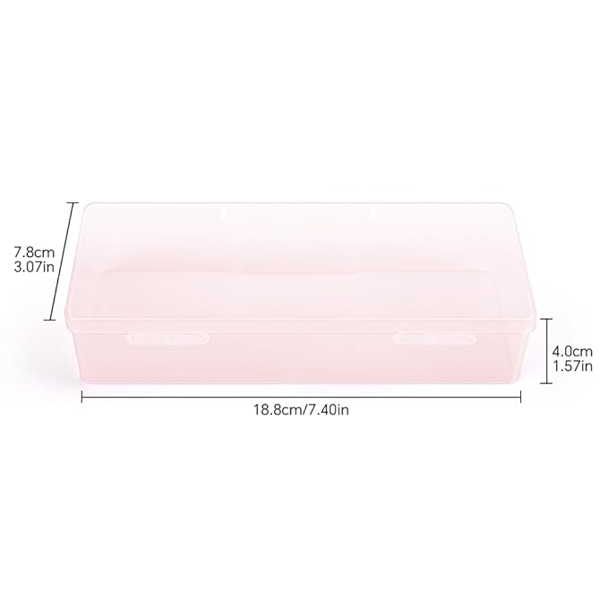 Transparent Box Storage Case for Nail Art Equipment Manicure Tool Organzing - Image 4
