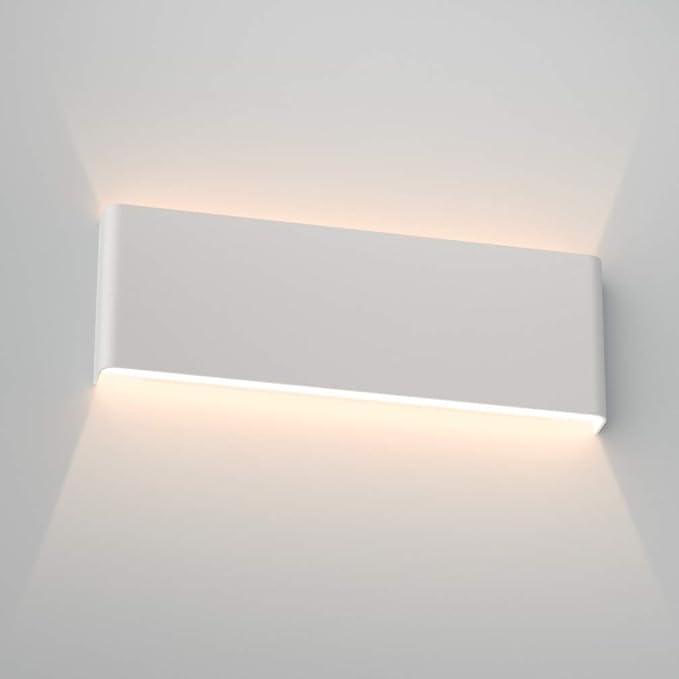 Aipsun 15.75in Matte White Modern Vanity Light Up and Down LED Vanity Light by Aipsun