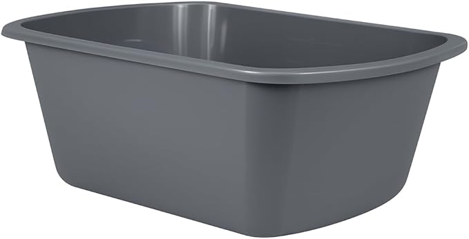 Vakly Wash Basins – Rectangular Plastic 7-Quart Graduated Hospital Soaking Tub - Image 8