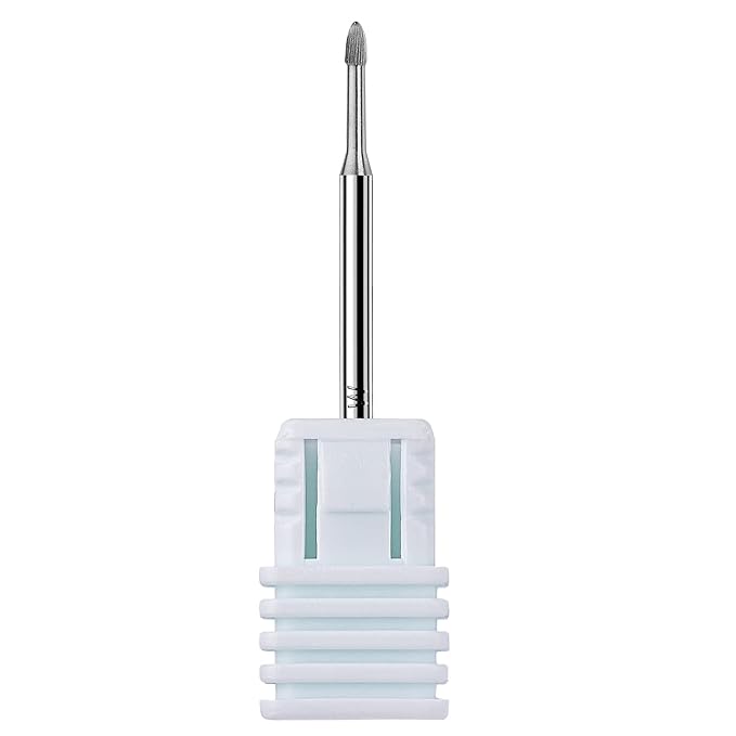 Makartt Nail Drill Bits:3/32" Safety Tungsten Carbide Cuticle Remover Drill Bit by Makartt