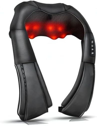 iKristin Neck Massager with Heat, Shiatsu Massager - Image 7