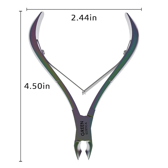 Professional Cuticle Trimmer Nail Cuticle Cutter Stainless Steel Cuticle Nippers - Image 2