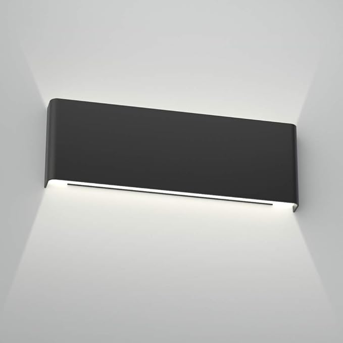 Aipsun 15.8in Black Modern Vanity Light Up and Down LED Vanity Light by Aipsun