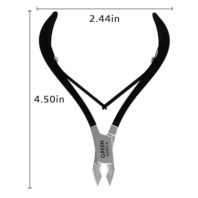 Professional Cuticle Trimmer Nail Cuticle Cutter Stainless Steel Cuticle Nippers - Image 2