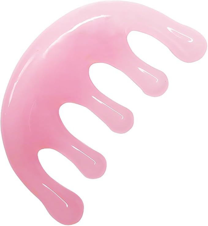 GSHOW Head Massage Comb Scalp Massager Resin Gua Sha Meridian Massage Tool by GSHOW