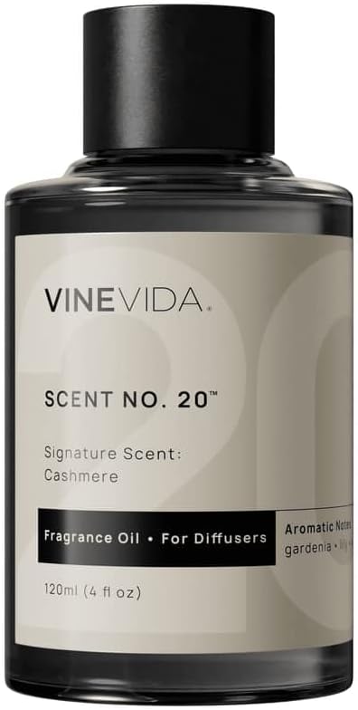 VINEVIDA Cashmere Hotel Fragrance Diffuser Oil by VINEVIDA