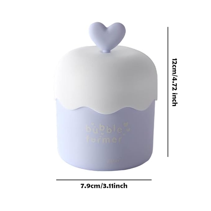 Face Wash Foam Maker, Facial Cleanser Foam Cup Froth Whip Bubble Maker Skin - Image 2