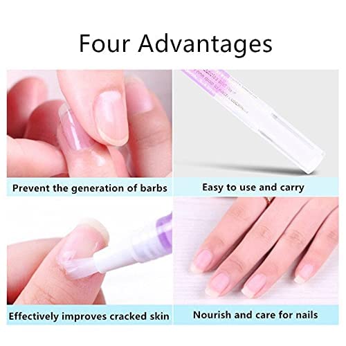6Pcs Nail Cuticle Oils Nail Nutrition Oil Pen Nail Nourishment Pens 6 Smell - Image 7
