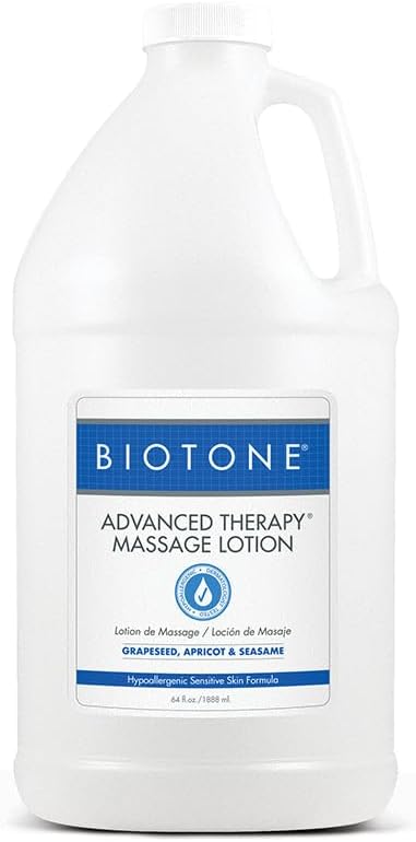 BIOTONE Advanced Therapy Massage Lotion, Hypoallergenic and Fragrance-Free - Image 2