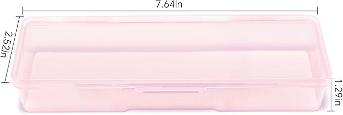 4Pcs Transparent Storage Boxes For Nail Tool Professional Pedicure Manicure - Image 2