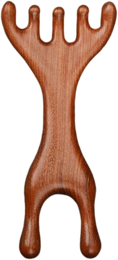 OULIGET Natural Wooden Nose Guasha Massage Tools Anti-Static, Eyes Facial Wood by OULIGET