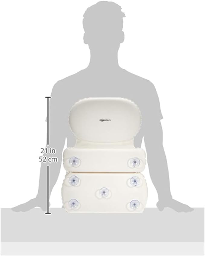 Amazon Basics Bath Tub Neck and Back Support Pillow - Image 6