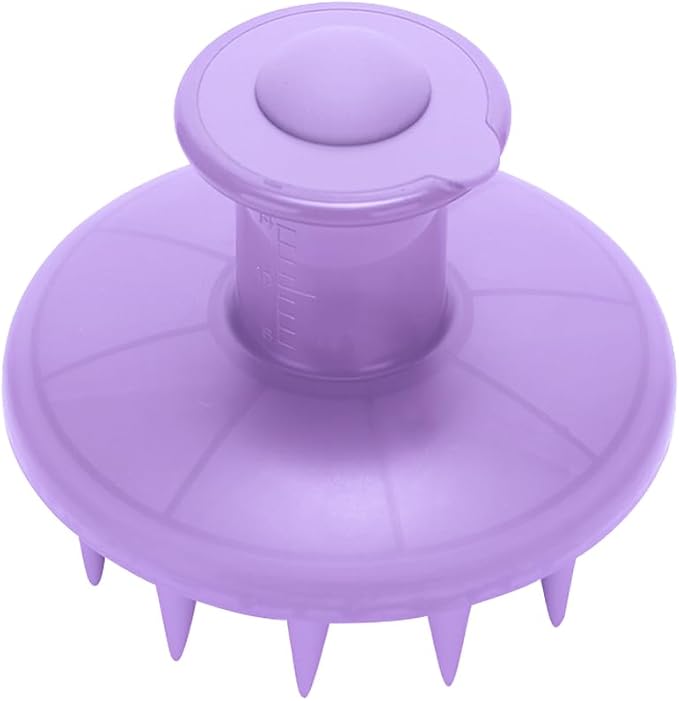 Hair Oil Applicator & Scalp Massager – Soft Silicone Bristles to Remove Dandruff - Image 3