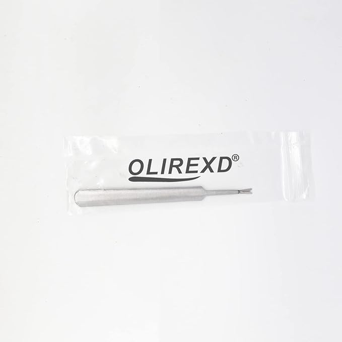 OLIREXD Professional Stainless Steel Cuticle Pusher Trimmer Remover Dead Skin - Image 7
