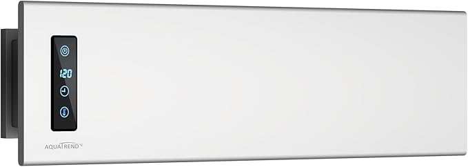 Hot Towel Warmer, Small Towel Warmer Rack Wall-Mounted, LED Control by AQUATREND