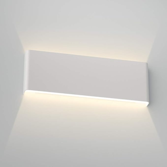 Aipsun 15.75in Matte White Modern Vanity Light Up and Down LED Vanity Light by Aipsun