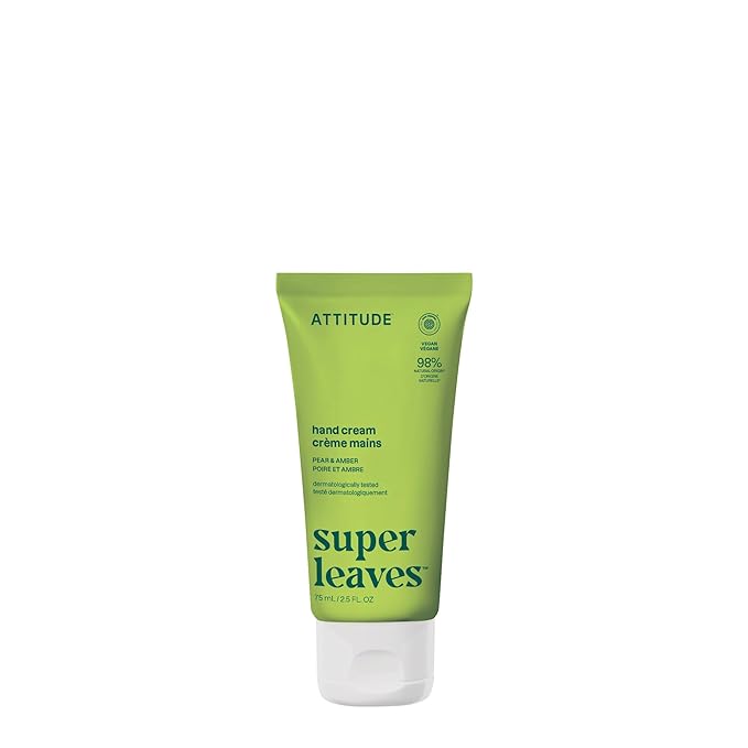 ATTITUDE Hand Cream, EWG Verified, Plant and Mineral-Based, Vegan Personal Care by ATTITUDE