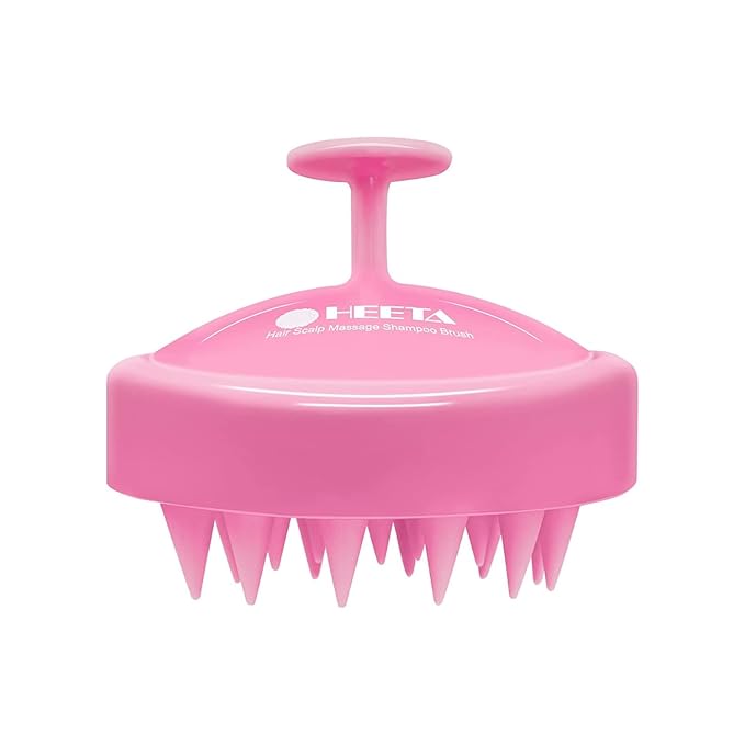HEETA Scalp Massager Hair Growth, Soft Silicone Scalp Scrubber Shampoo Brush by HEETA