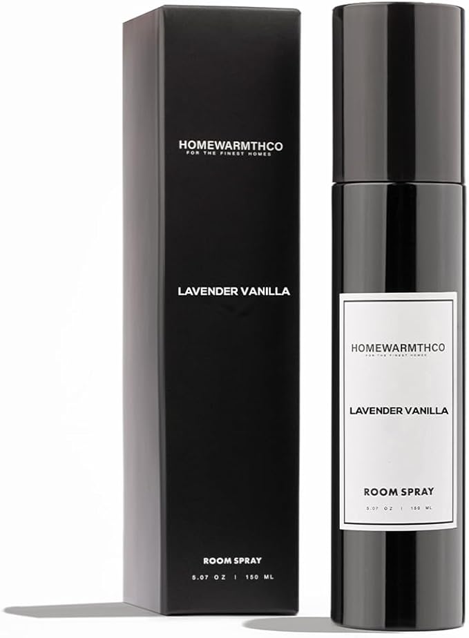 Lavender Vanilla Room Spray – 5.07 oz Scented Air Freshener Spray by Homewarmthco
