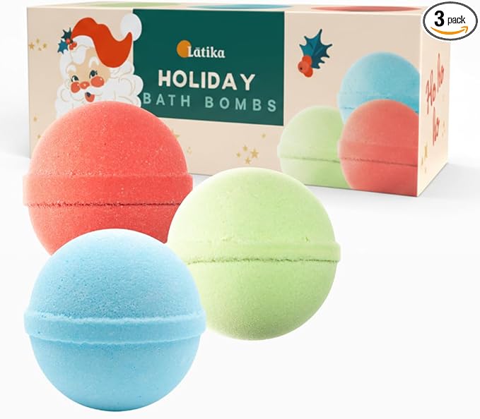 Christmas Bath Bomb Box by LatikaBeauty