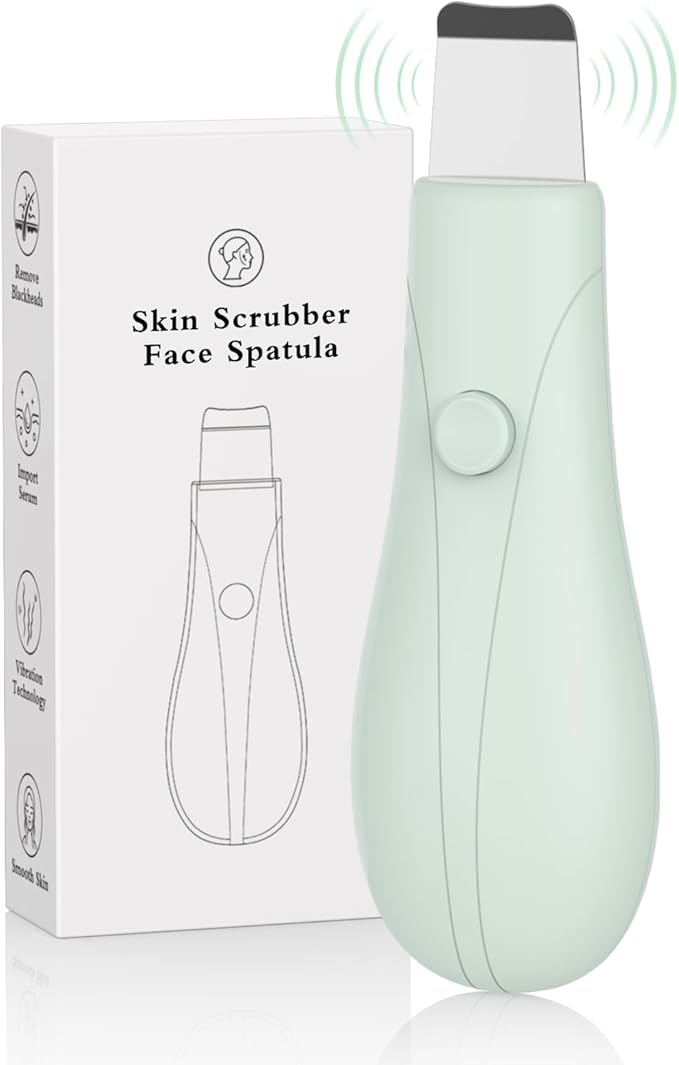 Blackhead Remover Tools, Skin Scrubber Face Spatula Deep Pore Cleaner by SookgaBeautyCleaning