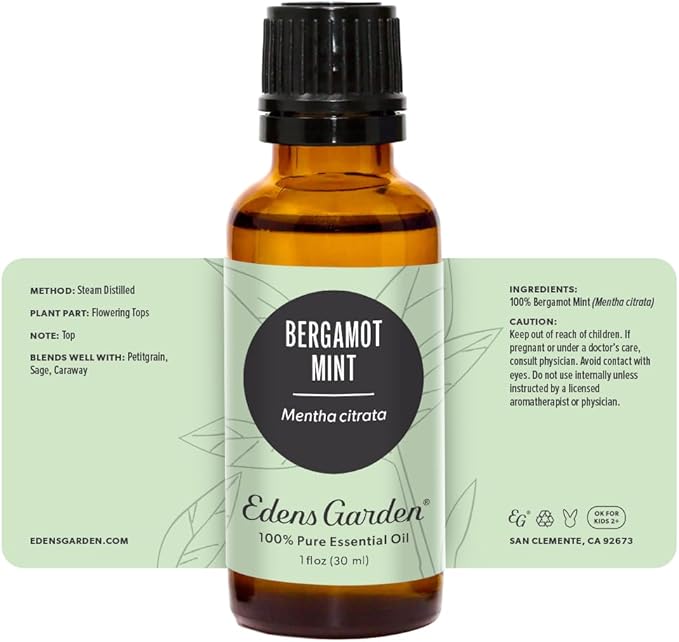Edens Garden Bergamot Mint Essential Oil- 100% Pure Premium Grade, Therapeutic - Image 9