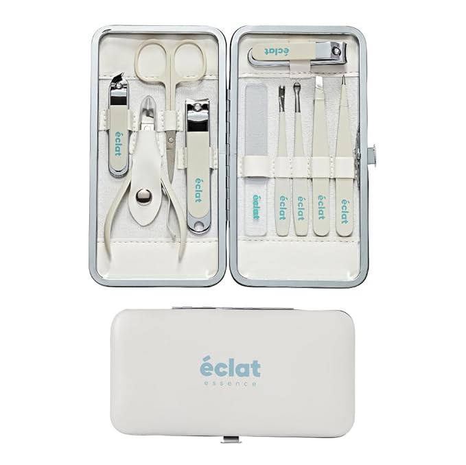 Éclat Manicure Pedicure Kit for Men & Women, Cuticle Pusher, Personal Care by %C3%A9clat