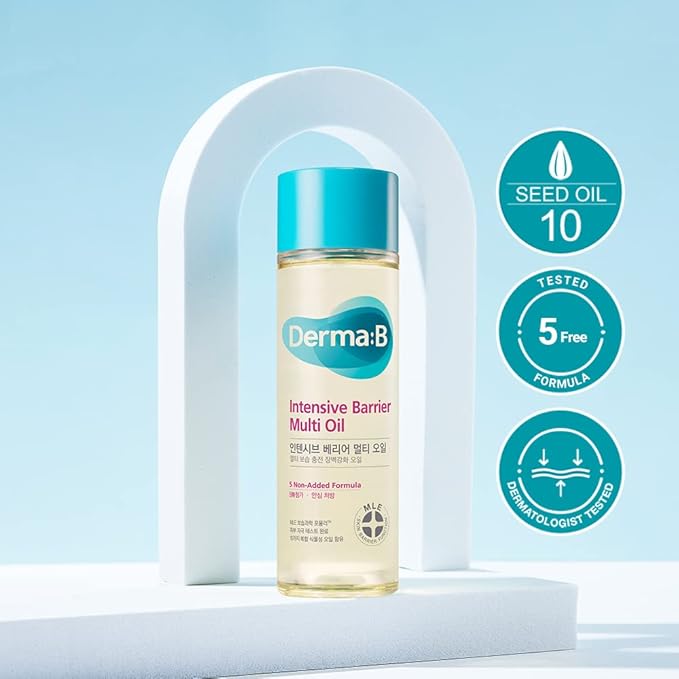 Derma B | Intensive Barrier Multi Body Oil | Moisturizing Non-Sticky Multi-Use - Image 7