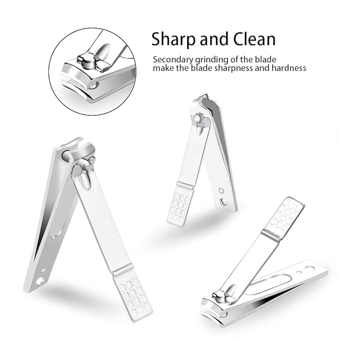 ZIZZON Nail Clippers Kit Manicure Pedicure Set - Image 4